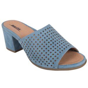 Earth Brand Women's Ibiza Heel Slide - Size 8 Blue